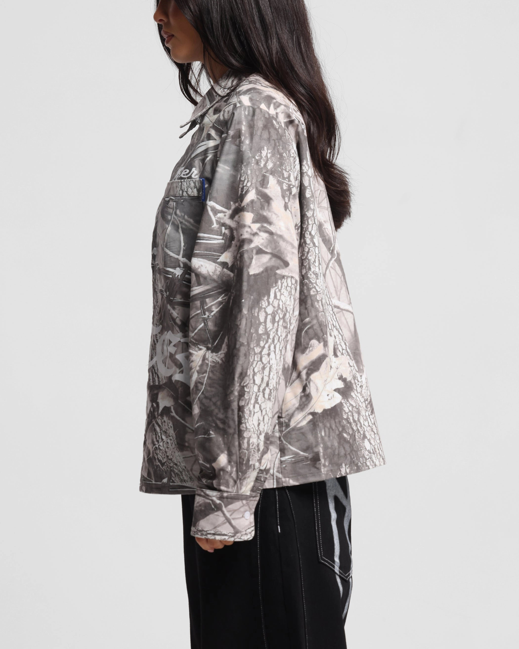 Loiter Chopper Long Sleeve Shirt Real Tree Camo