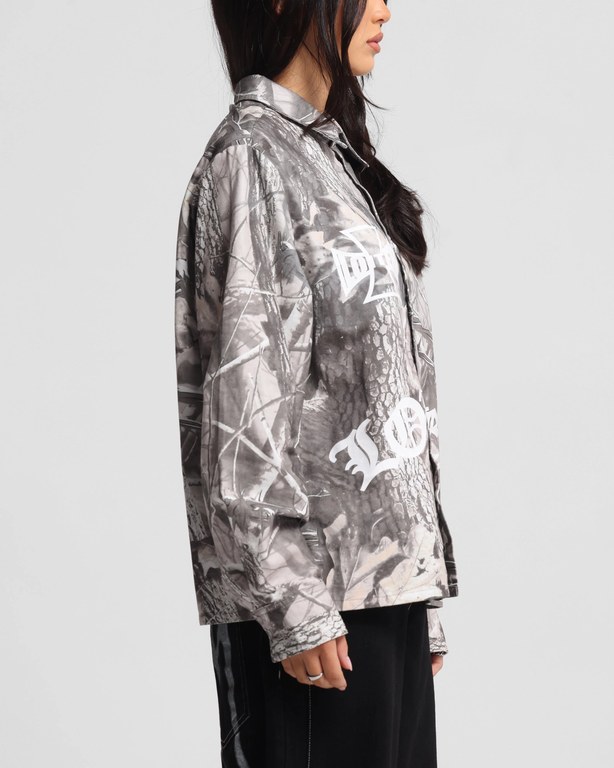 Loiter Chopper Long Sleeve Shirt Real Tree Camo
