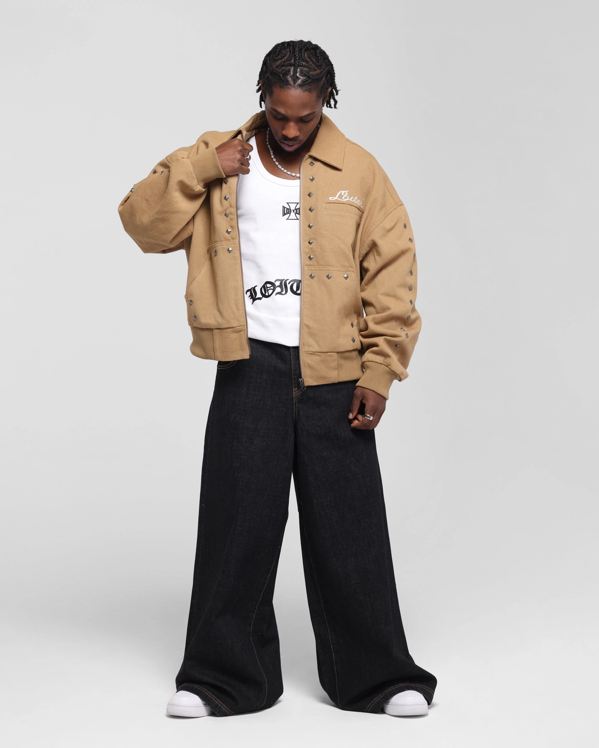 Loiter Chopper Work Jacket Tan