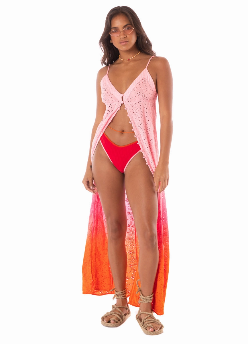 Maaji Pink Canvas Elowen Long Dress