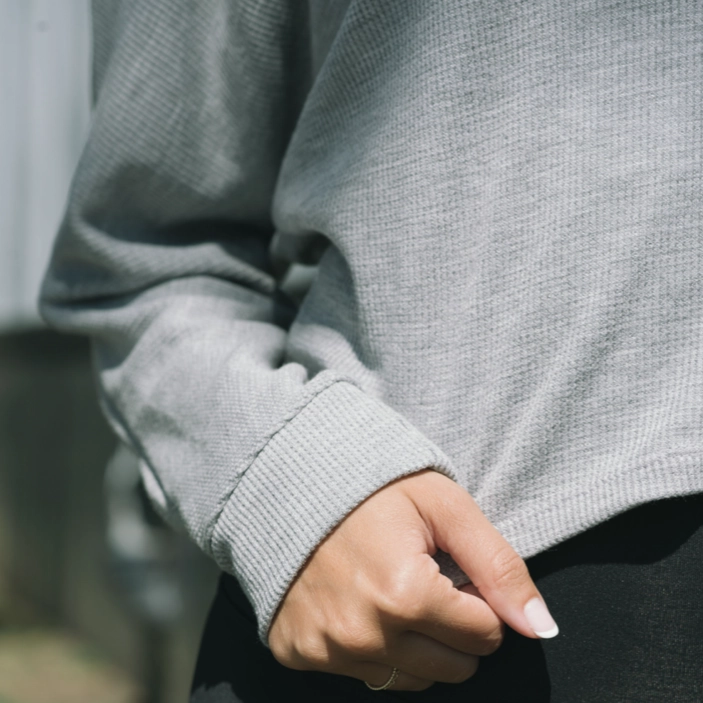 Mellow Long Sleeve - Heather Grey