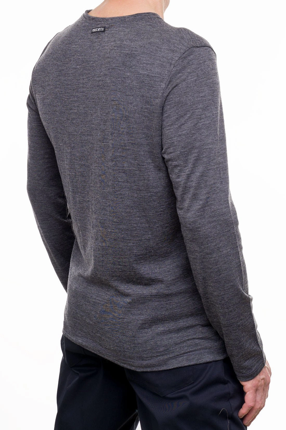 Men's Long Sleeve Merino Wool Shirt