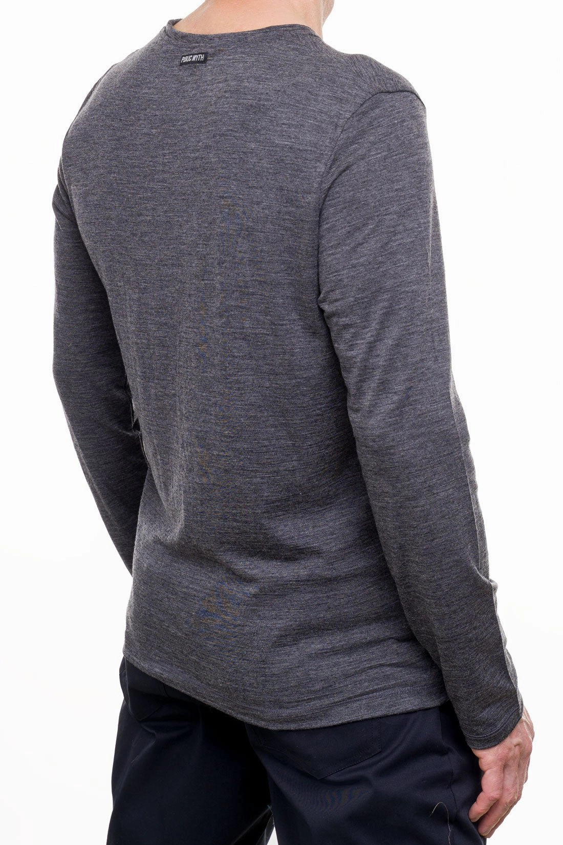 Men's Long Sleeve Merino Wool Shirt