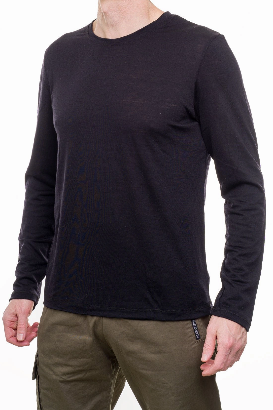 Men's Long Sleeve Merino Wool Shirt