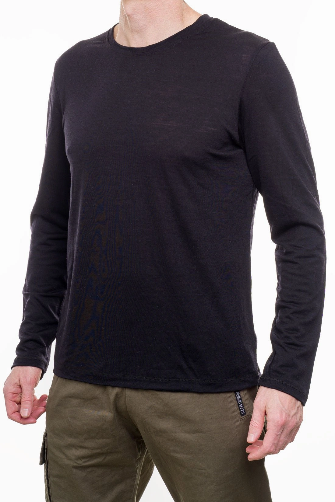 Men's Long Sleeve Merino Wool Shirt