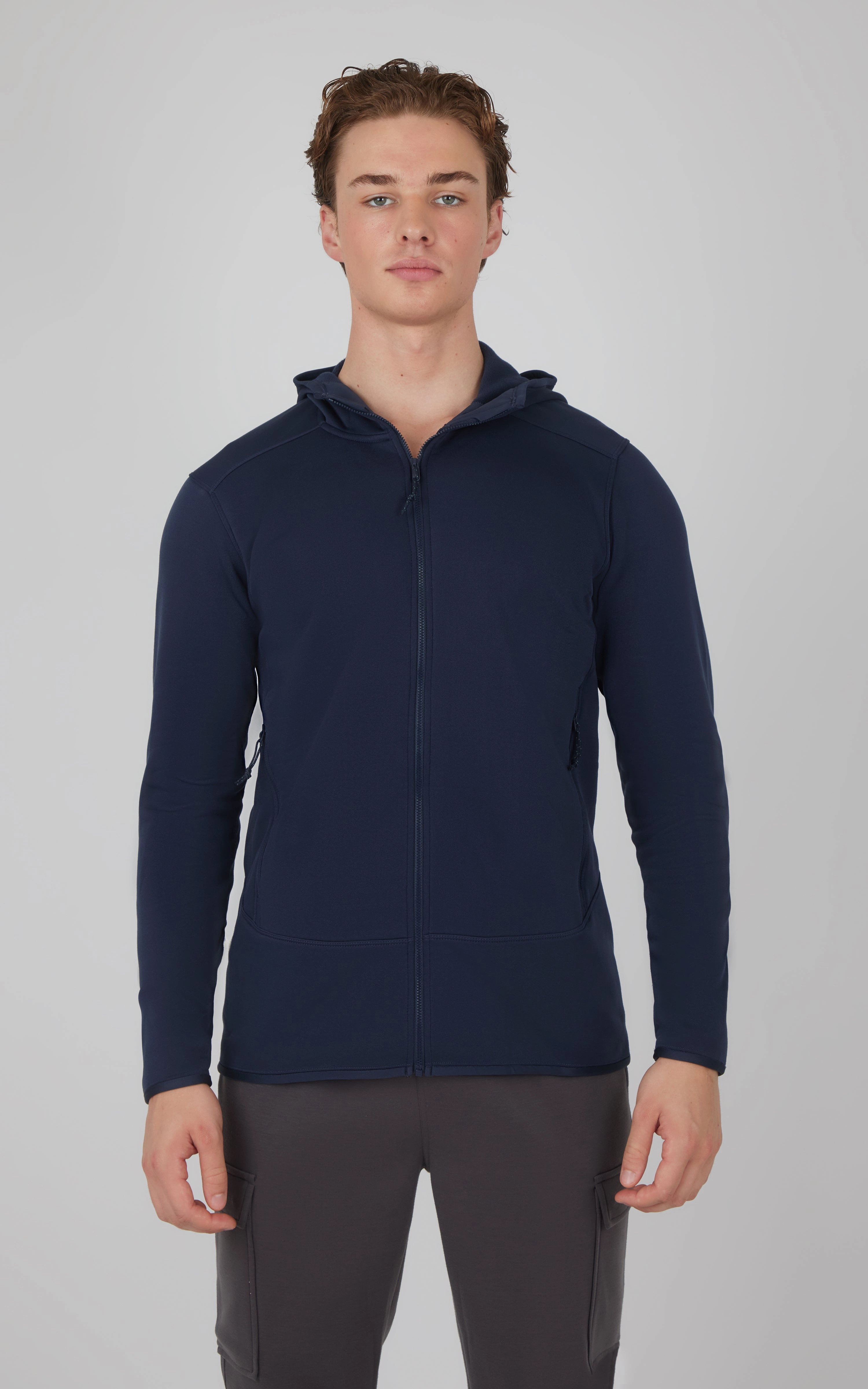 Mens Softlite Fleece Inside Hoodie Jacket