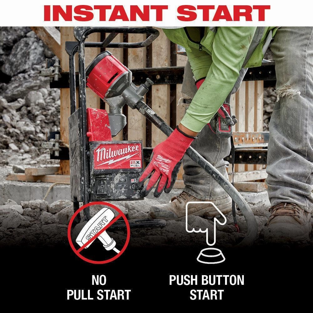 Milwaukee MXF371-2XC - MX FUEL™ Backpack Concrete Vibrator Kit