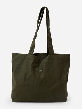 Minimal Thrills Herringbone Tote - Tarmac