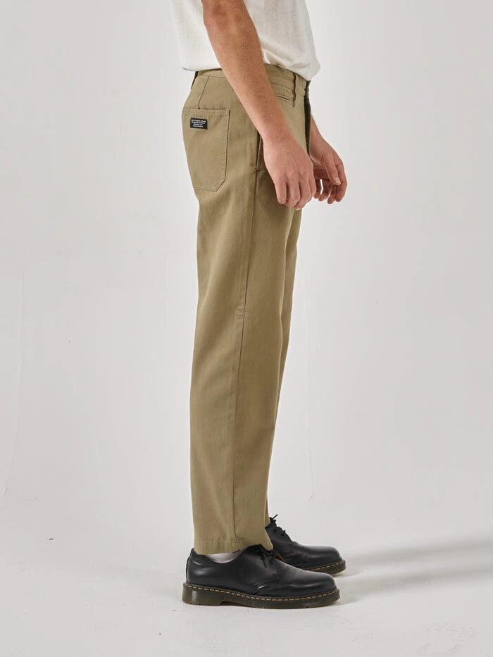 Minimal Thrills Work Chino - Aloe