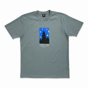 Modern Art Tee Teal