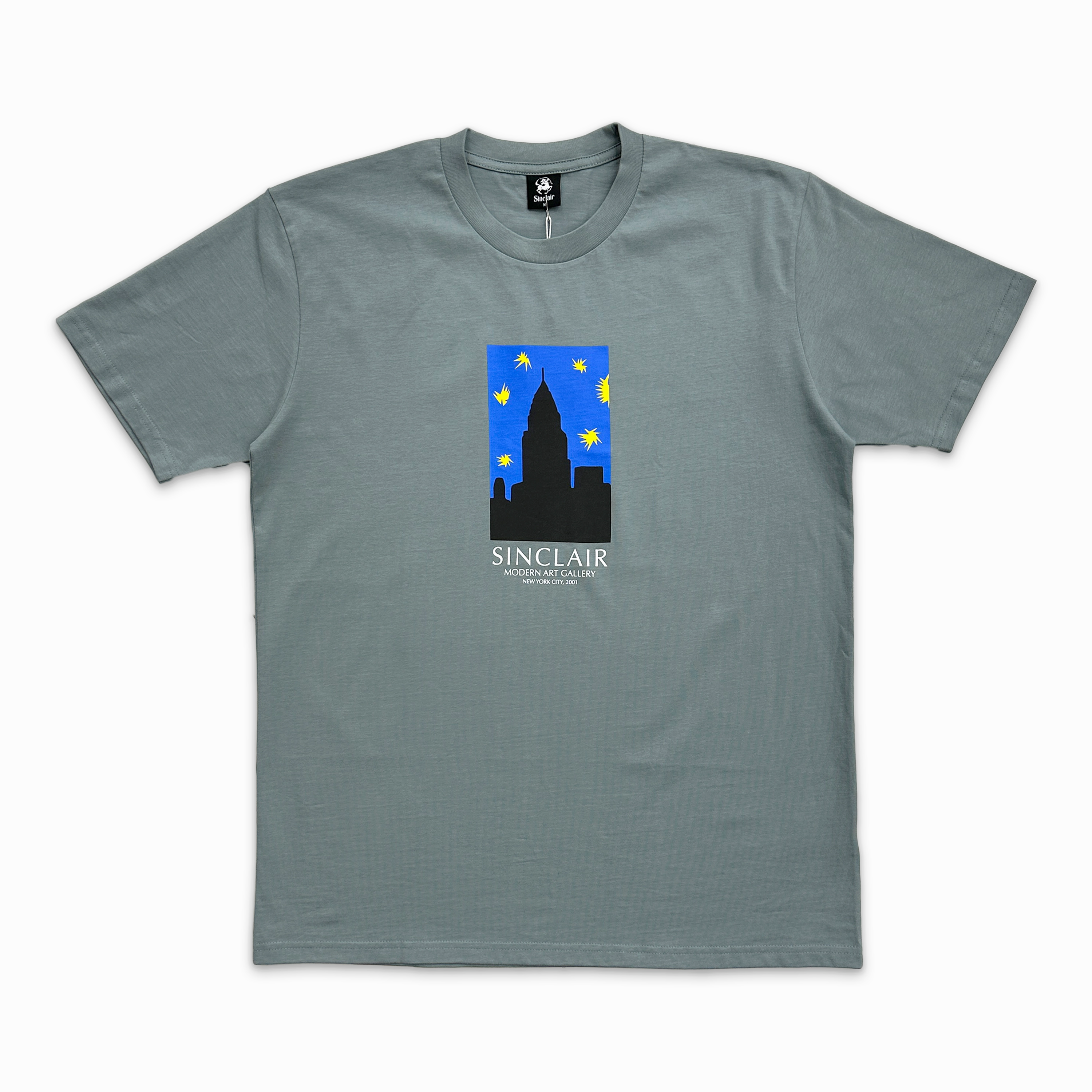 Modern Art Tee Teal