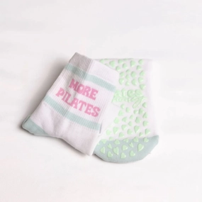 More Pilates - Crew Grip Sock (Barre / Pilates)