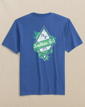 Nautical Diamond Heather Short Sleeve T-Shirt
