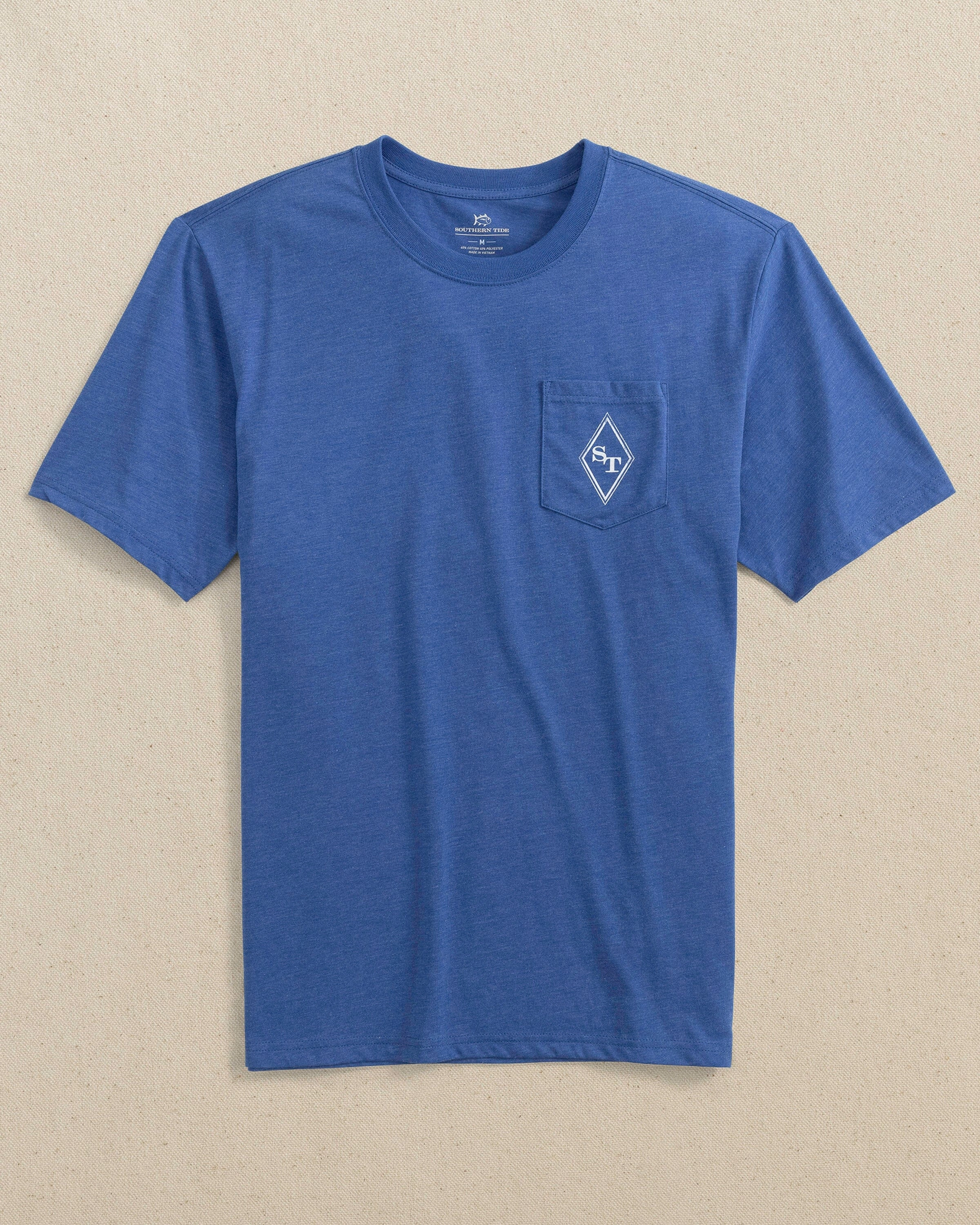 Nautical Diamond Heather Short Sleeve T-Shirt