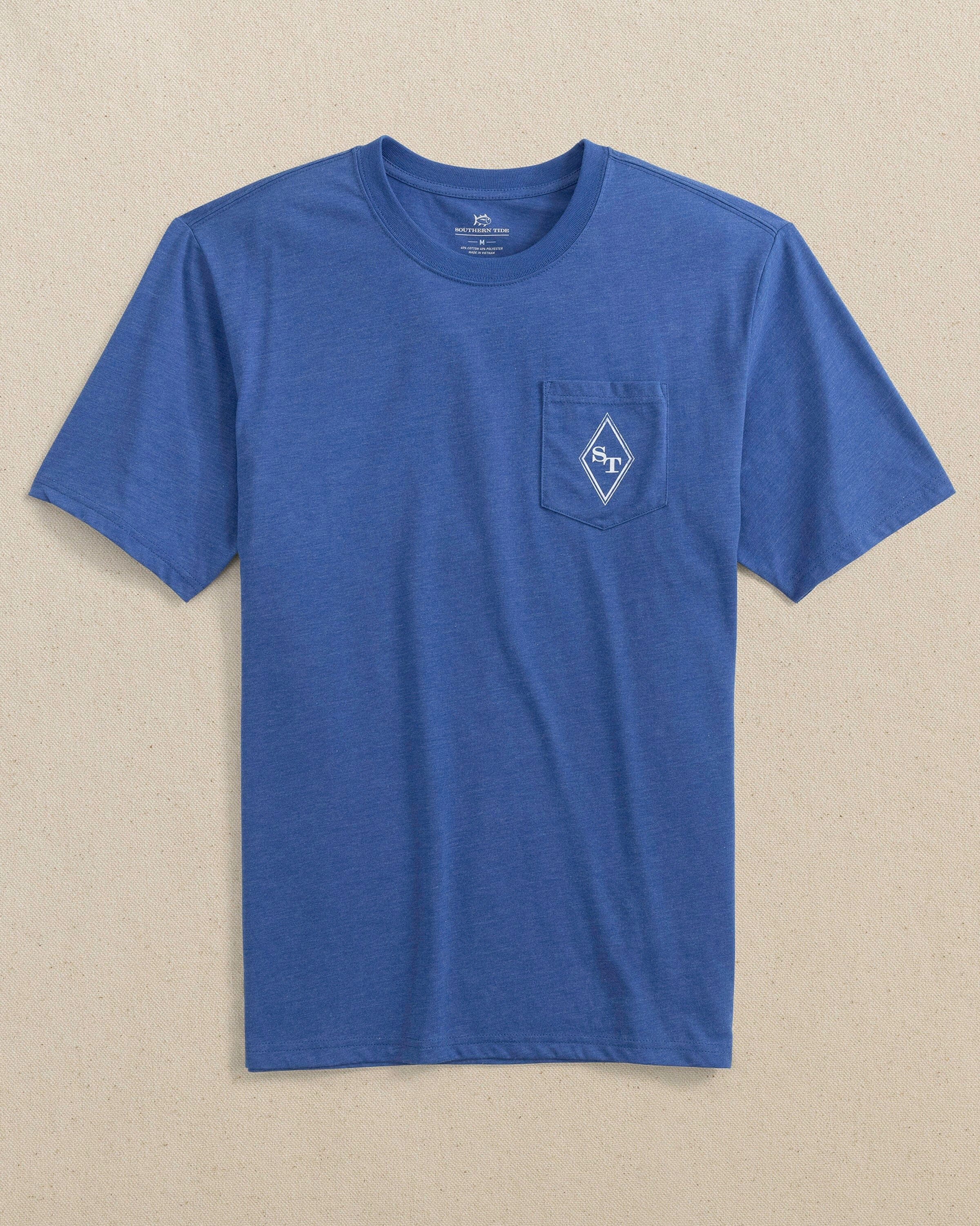 Nautical Diamond Heather Short Sleeve T-Shirt