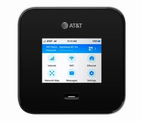 NETGEAR - Nighthawk M7 Pro WIFI 7 Mobile Hotspot - Black (AT&T)
