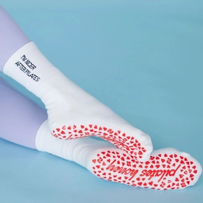 Nicer After Pilates - Crew Grip Sock (Barre / Pilates)