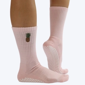 Oahu - Crew Grip Sock (Barre / Pilates)