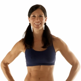 One Step Ahead Brushed Supplex  Racerback Bra 206R