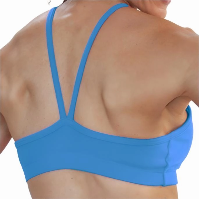 One Step Ahead Brushed Supplex V front Cami Bra 225