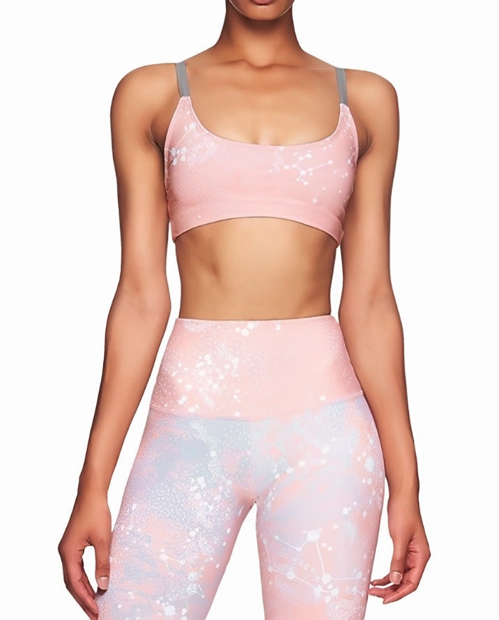 Onzie Graphic Elastic Back Bra 382
