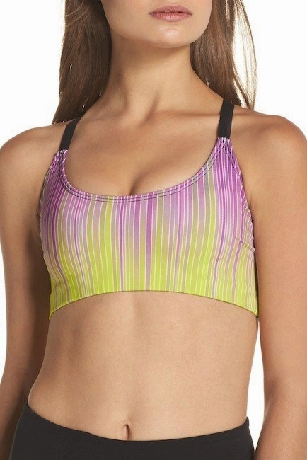 Onzie Graphic Elastic Back Bra 382
