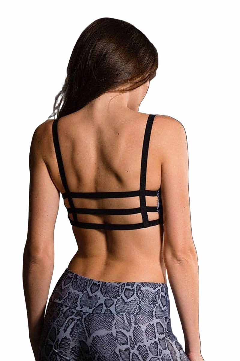 Onzie Hot Yoga Elastic Cage Bra Top 316