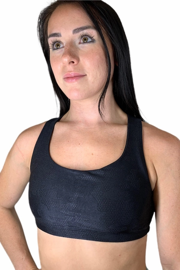 Onzie Hot Yoga Mudra Bra 3098 Jacquard