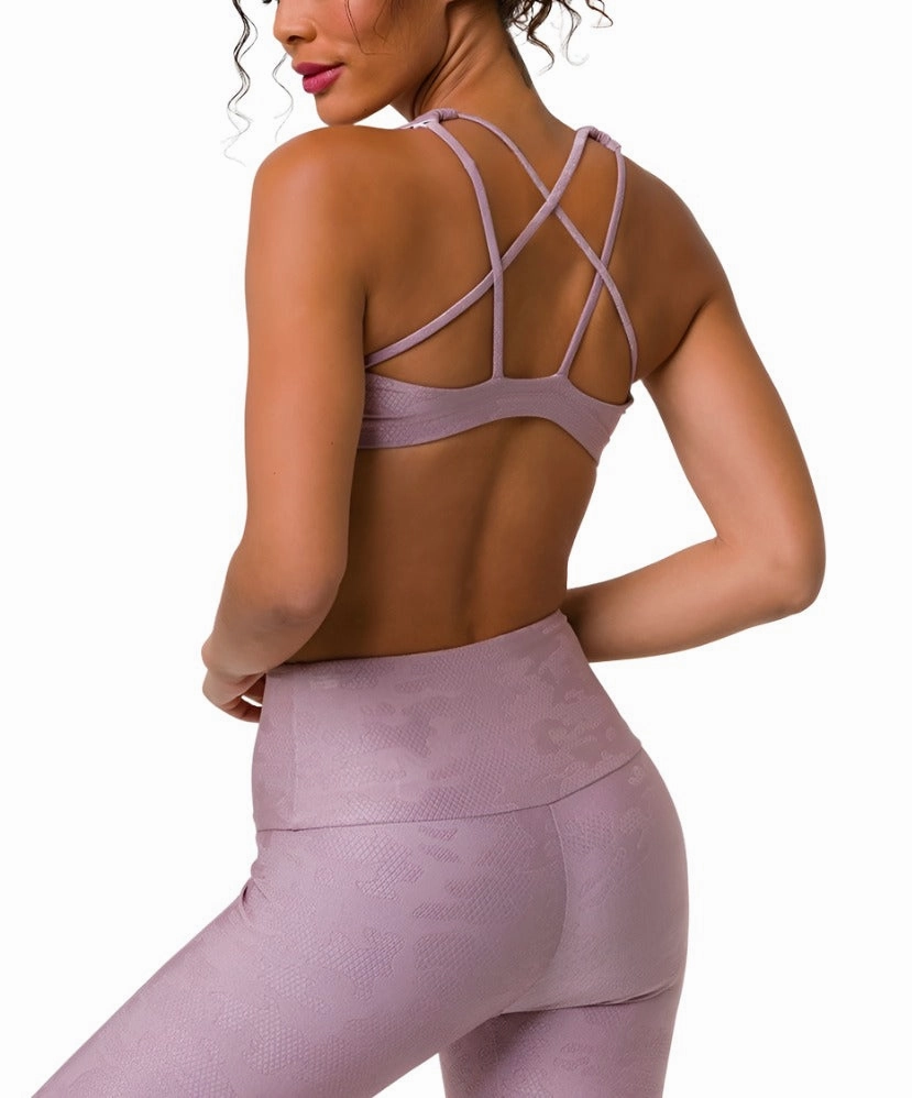 Onzie Hot Yoga Mudra Bra 3098 Jacquard
