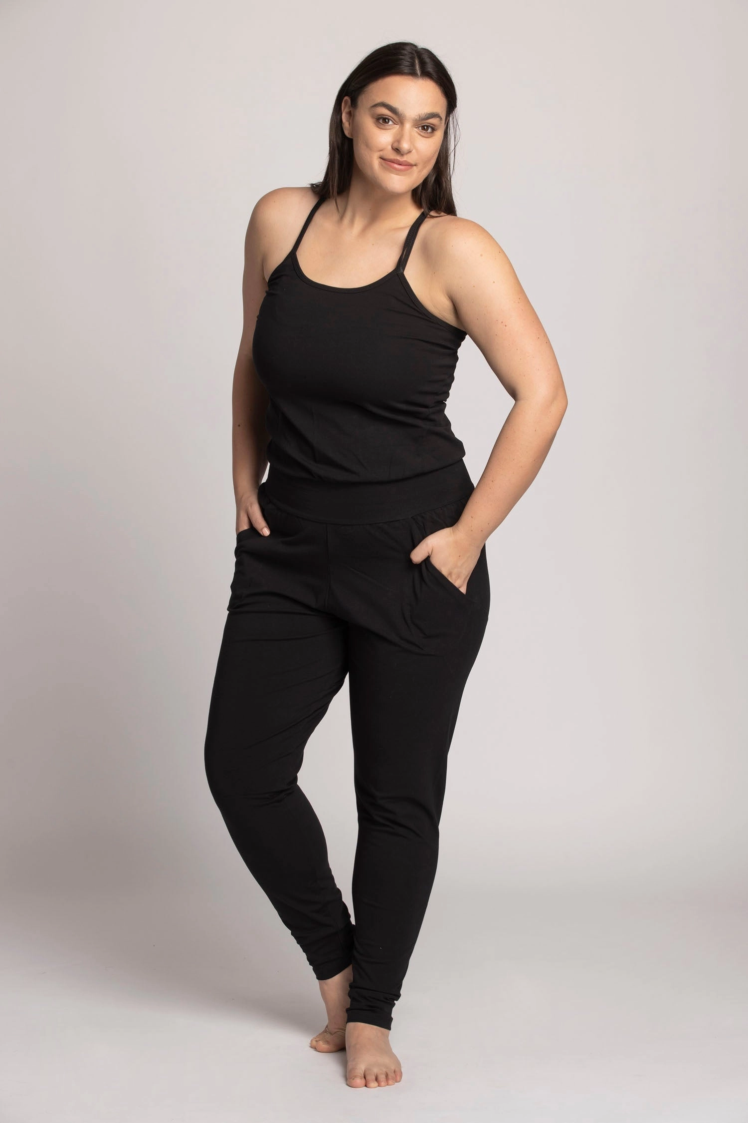 Organic Cotton Long Jumpsuit