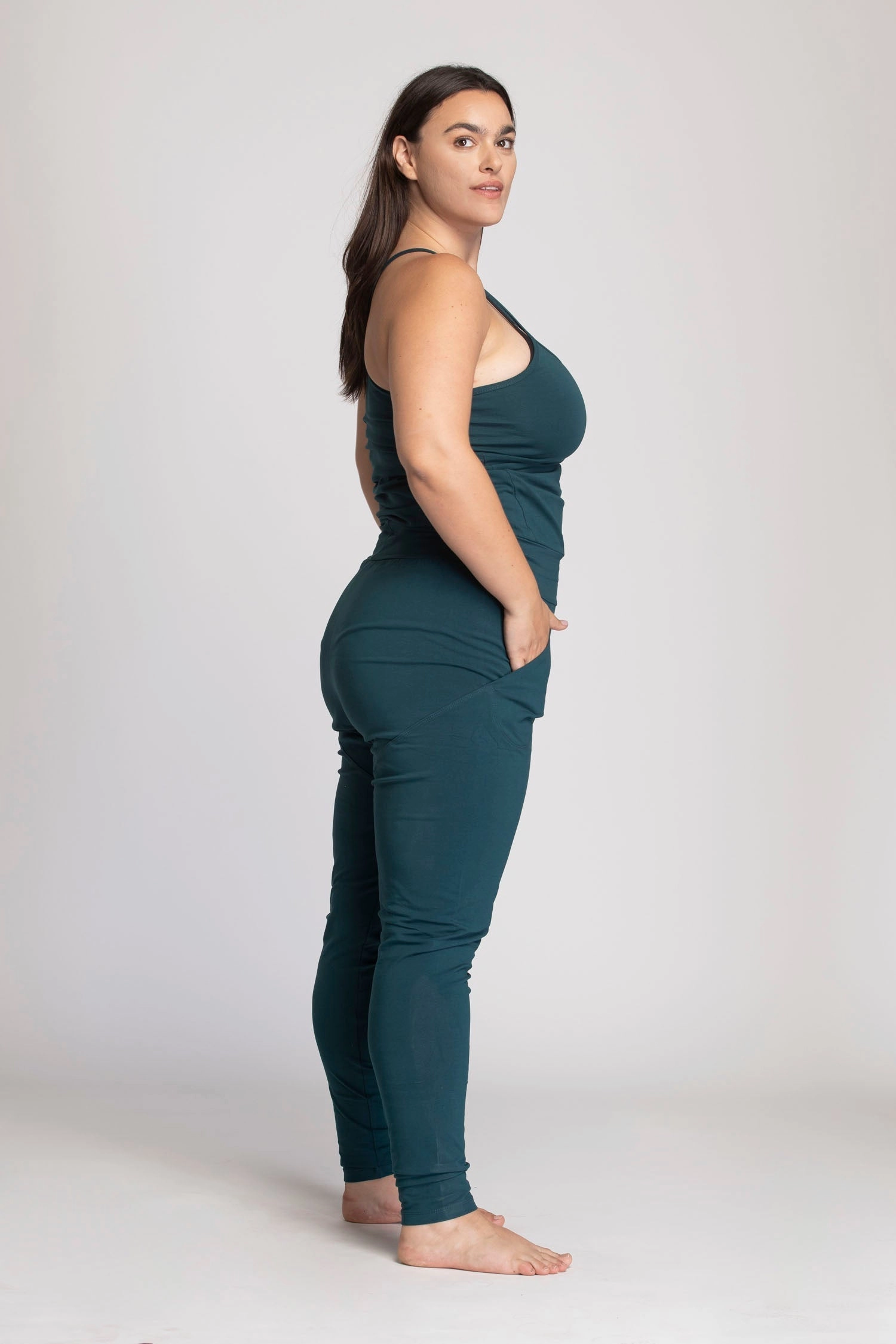 Organic Cotton Long Jumpsuit