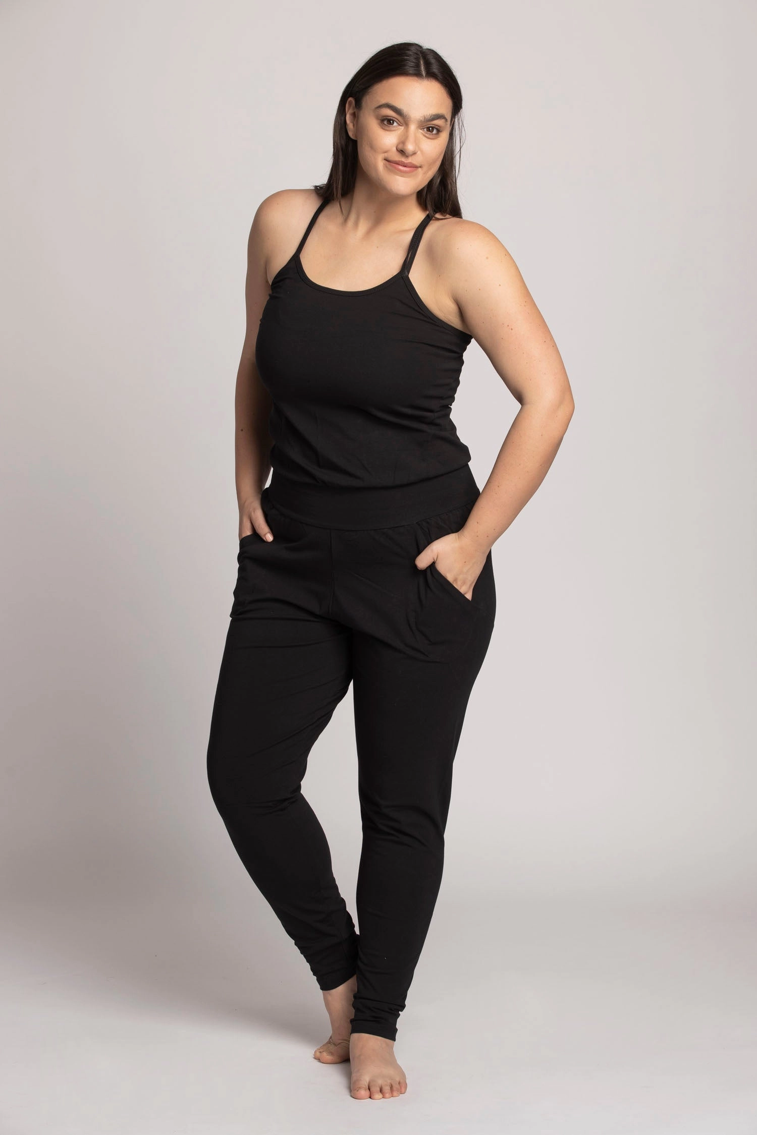 Organic Cotton Long Jumpsuit