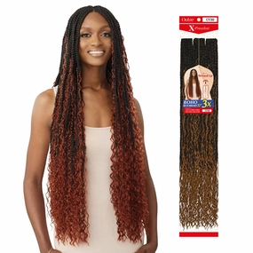 Outre X-pression Twisted Up Bobo Box Braid 3X's Pack Crochet Hair - 32