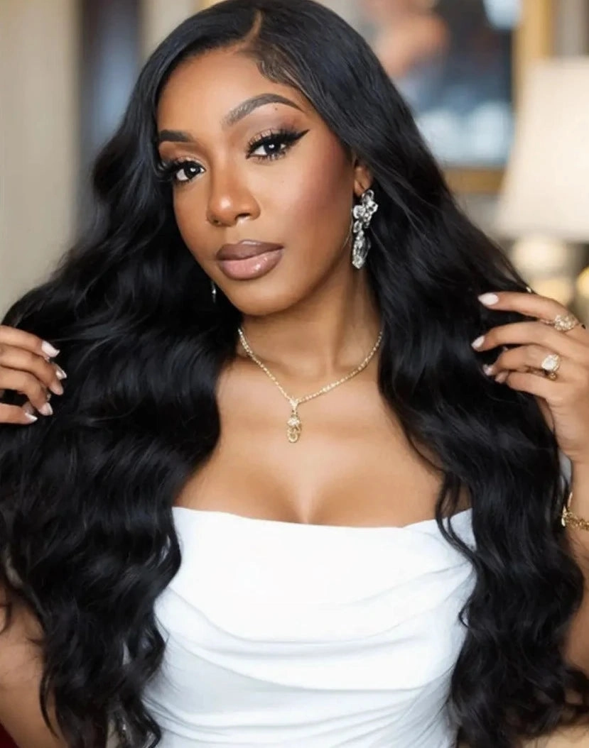 Prime Collection 100% Unprocessed Human Hair- DEEP C-PART Wig Body Wave 28