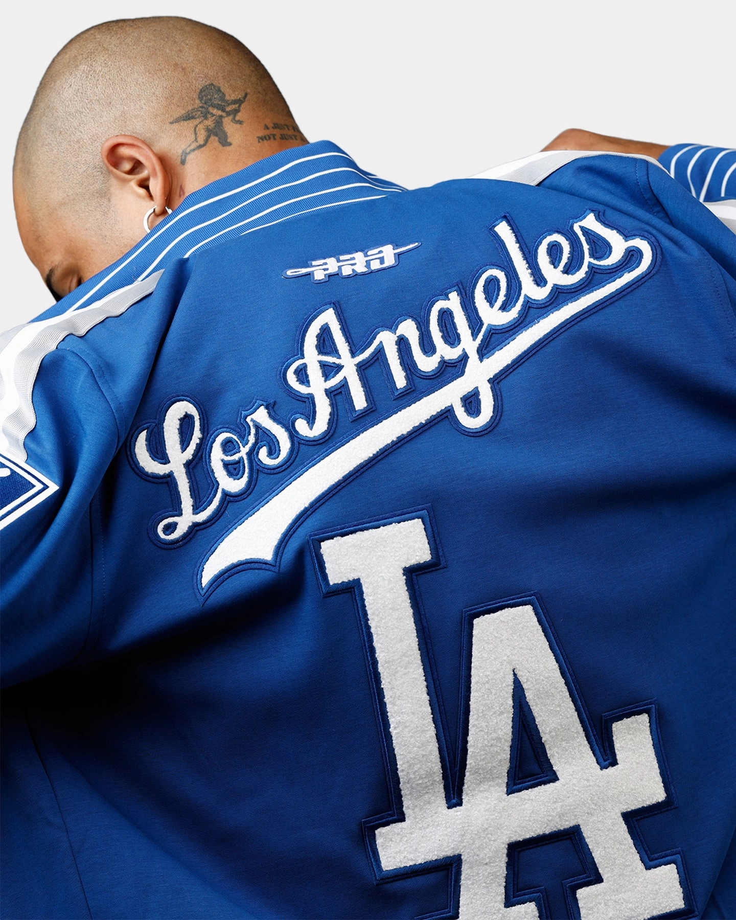 Pro Standard Los Angeles Dodgers Double Knit Jacket Blue