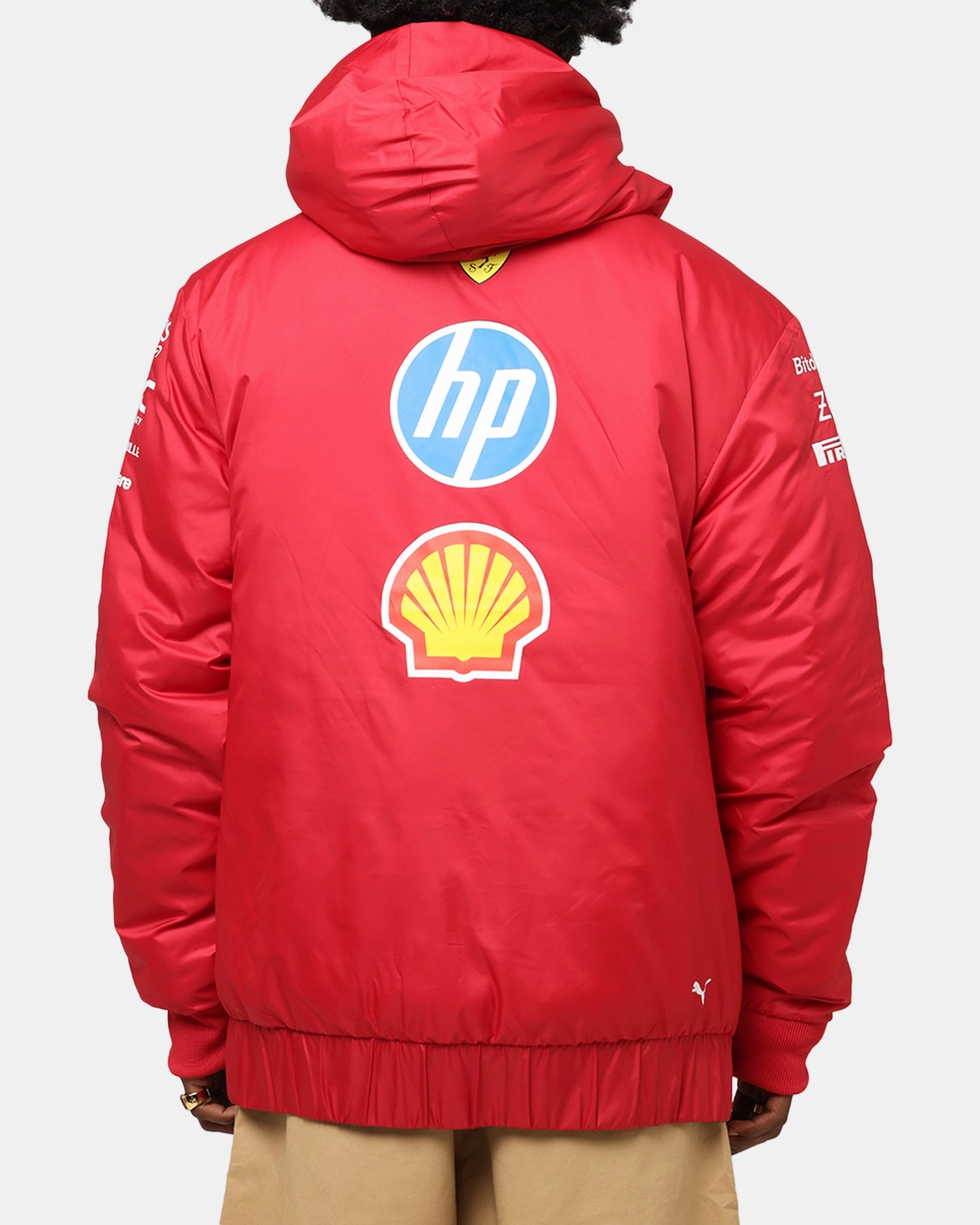 Puma X Scuderia Ferrari Team Reversible Jacket Cherry