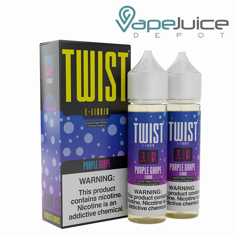 Purple Grape Twist E-Liquid 120ml