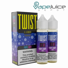 Purple Grape Twist E-Liquid 120ml