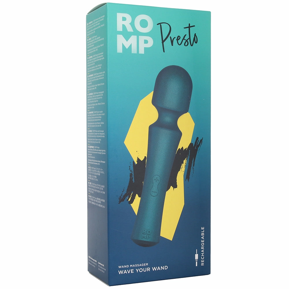 Romp Presto Wave Your Wand Massager Vibe