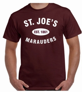 S/S Cotton Tee Est 1861 Marauders - Maroon (ADULT & YOUTH SIZES)