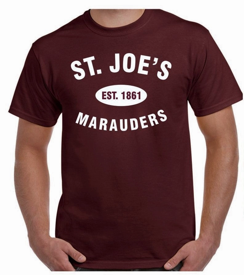 S/S Cotton Tee Est 1861 Marauders - Maroon (ADULT & YOUTH SIZES)