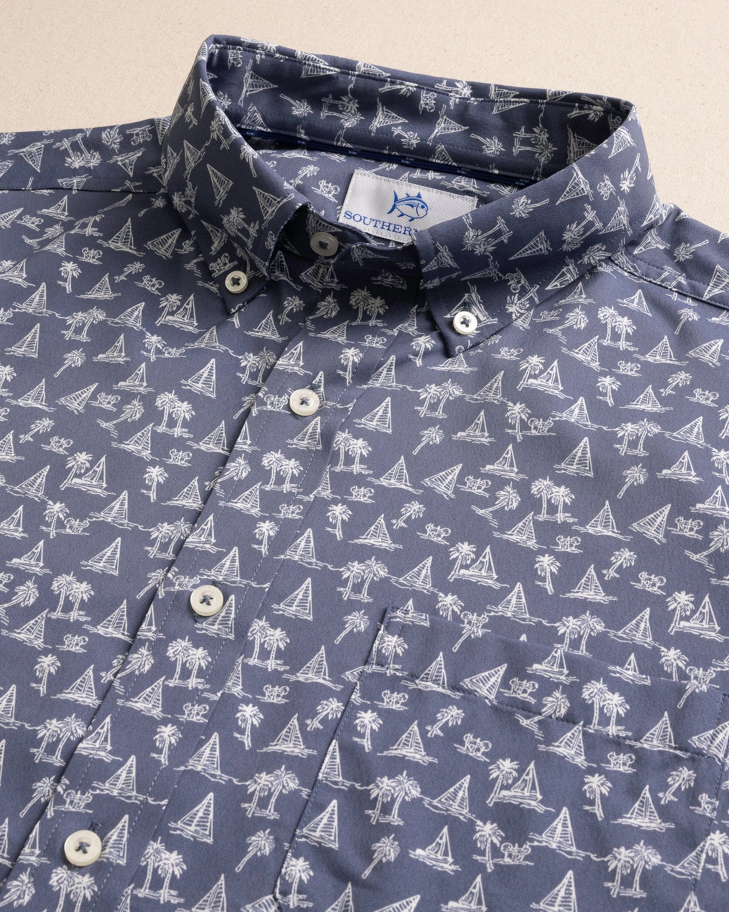 Sail Away brrr°® Intercoastal Short Sleeve Sport Shirt