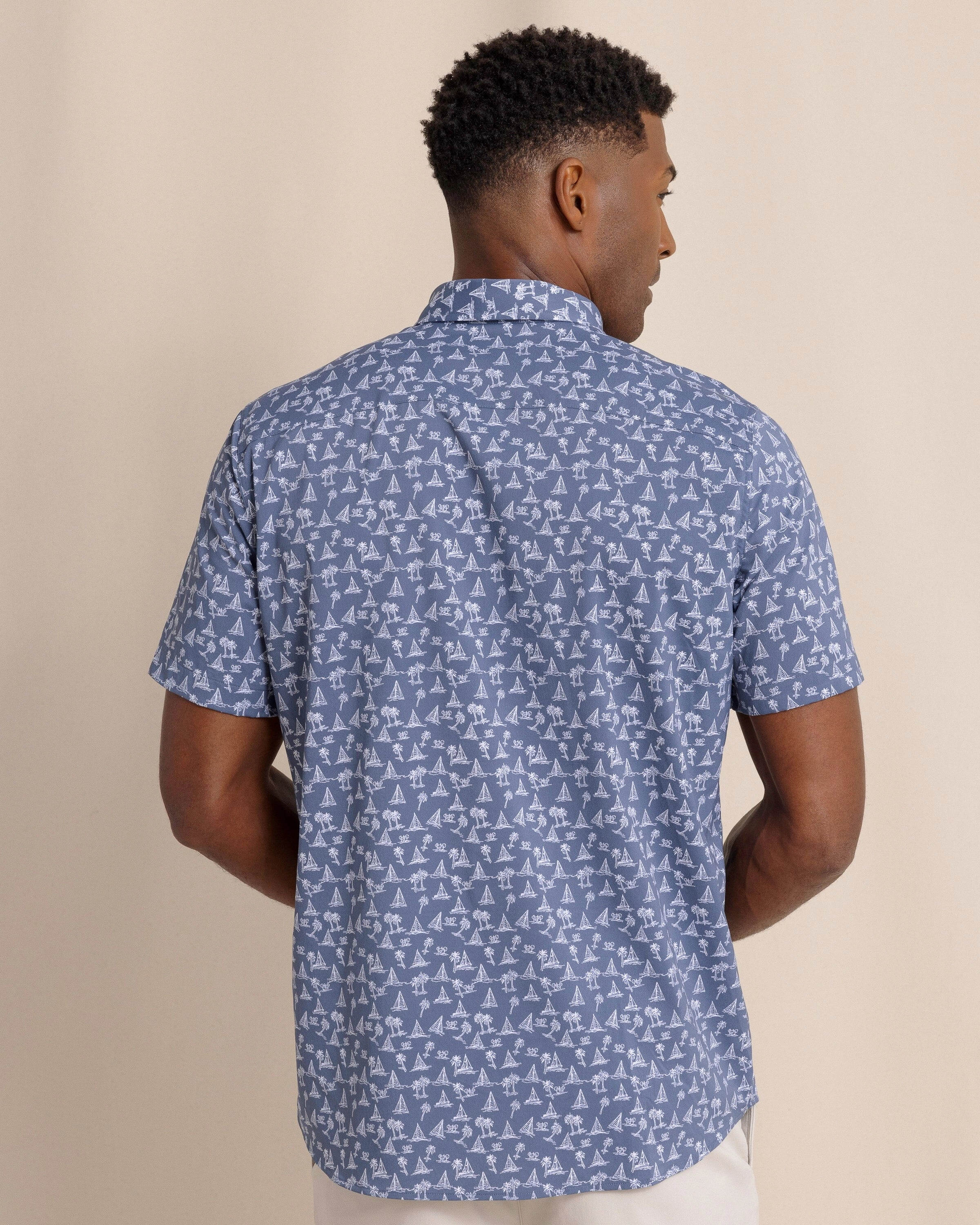 Sail Away brrr°® Intercoastal Short Sleeve Sport Shirt