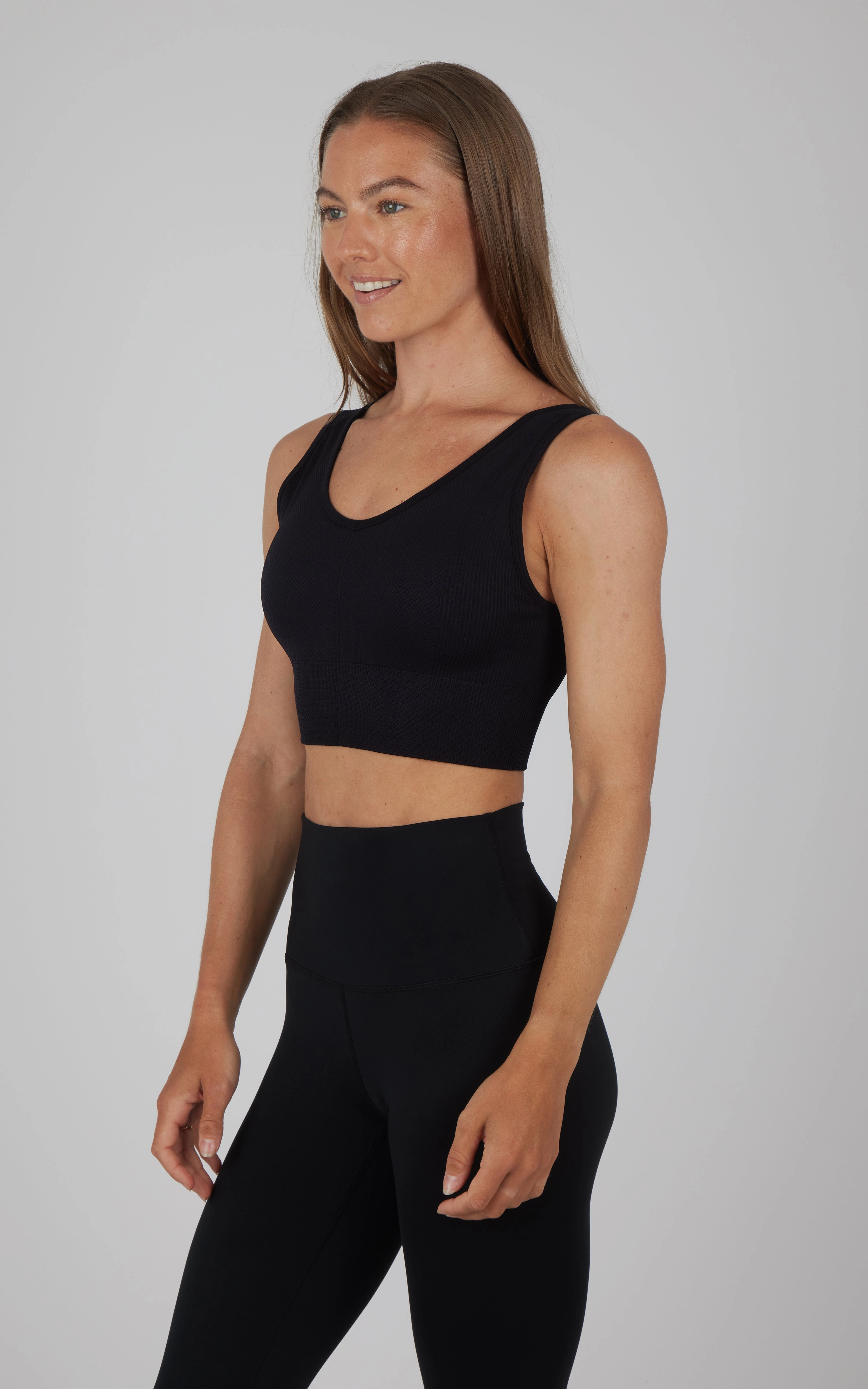 Seamless Multitextured Bra