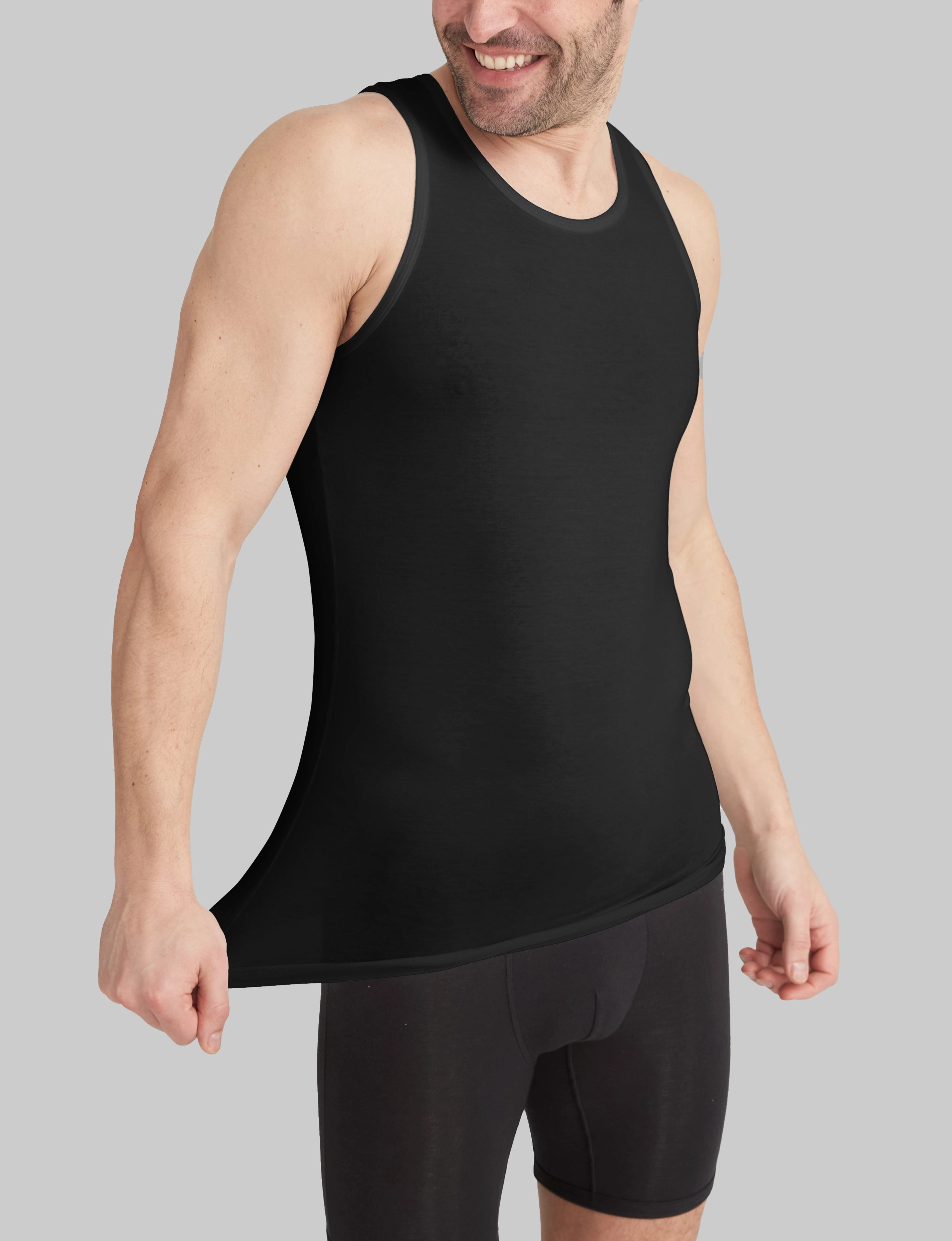 Second Skin Tank Stay-Tucked Undershirt