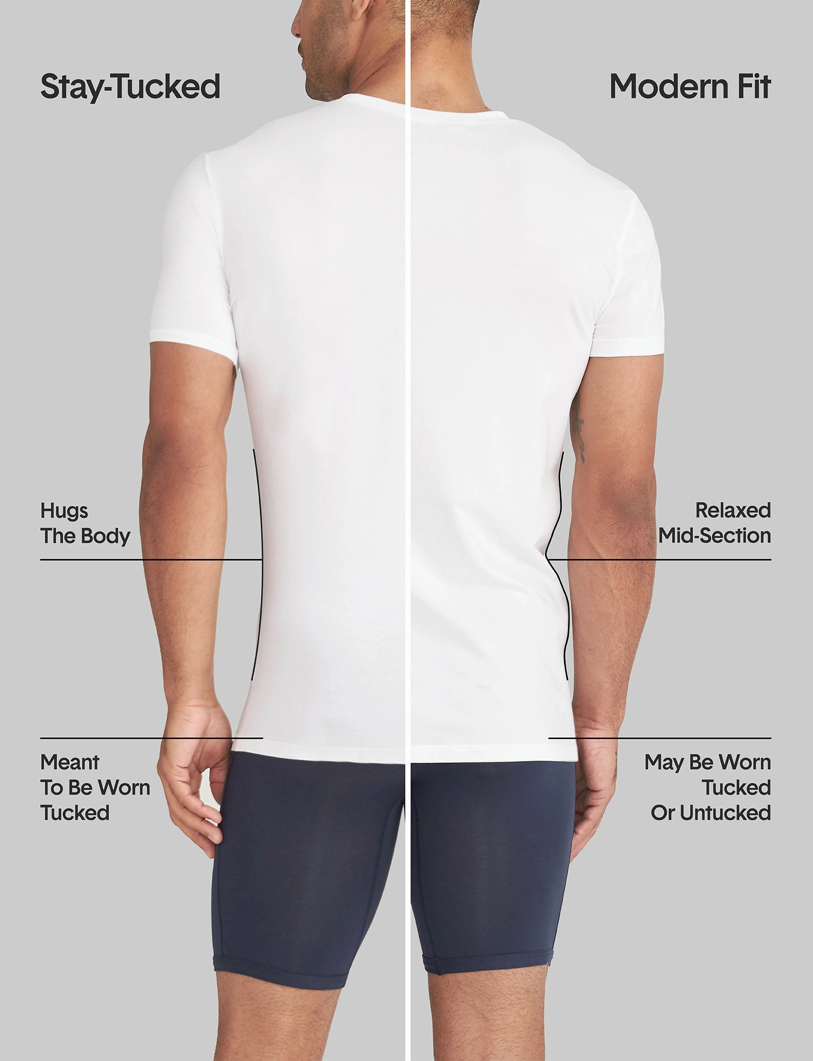 Second Skin Tank Stay-Tucked Undershirt