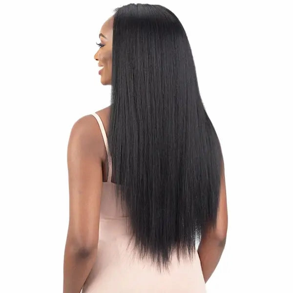 Shake ' N Go Organique Synthetic Hair U-PART Wig - 28 Natural Yaky Straight