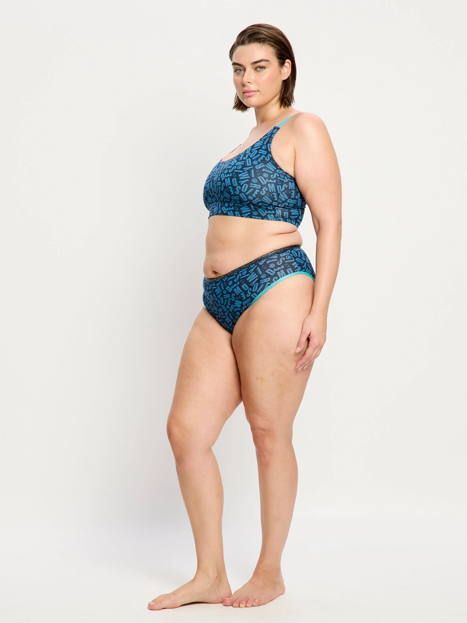 SmileyWorld® | Modibodi X Back Tank & Hi Waist Brief Set