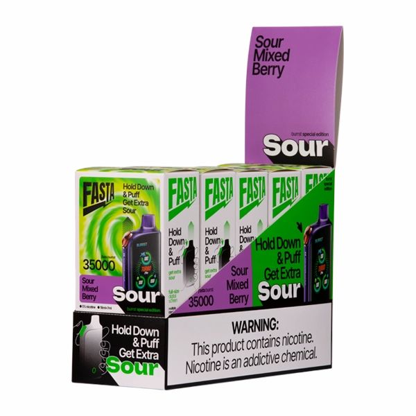 Sour Mixed Berry FASTA Burrst 35000 (Sour Edition)