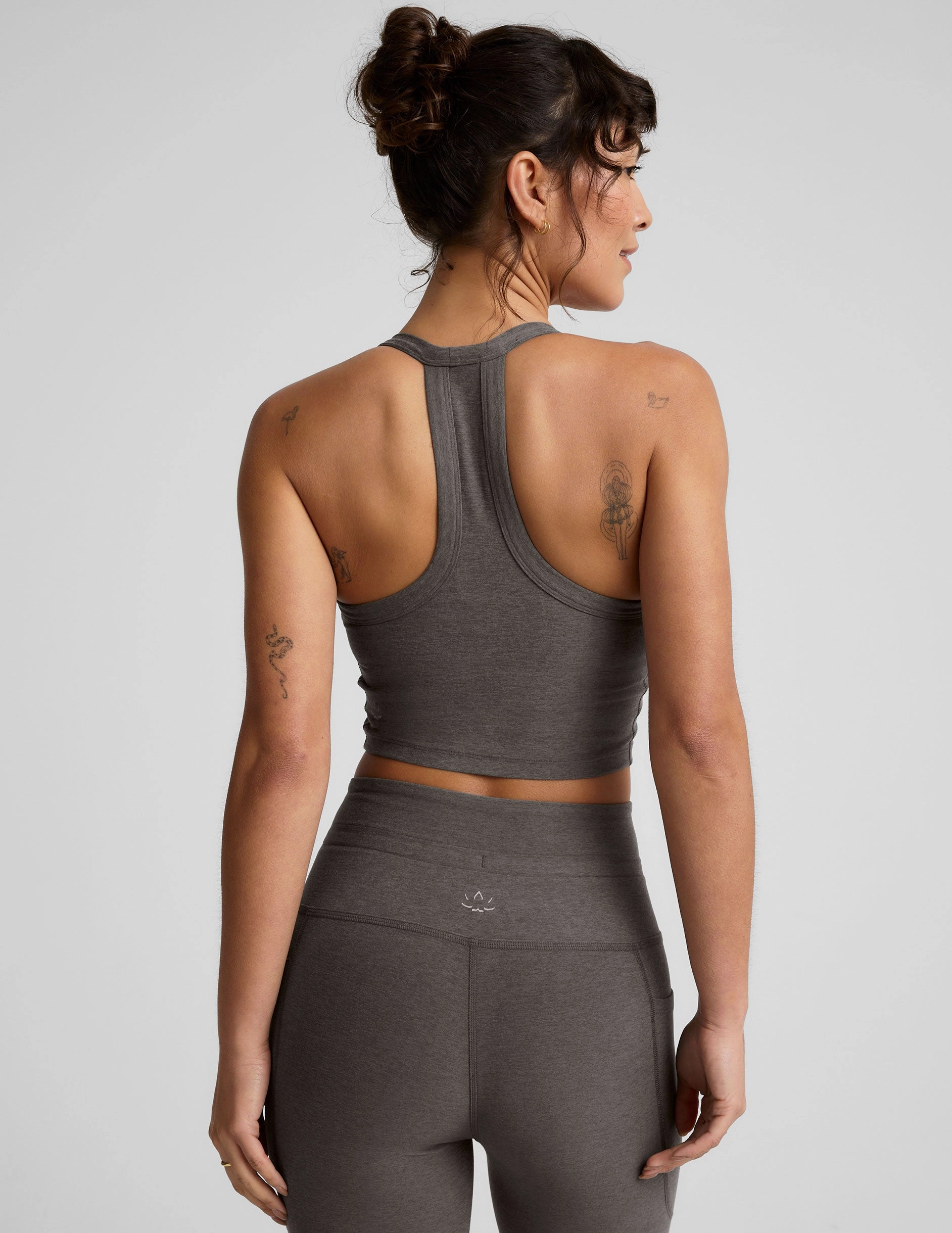 Spacedye On The Up Cropped Tank